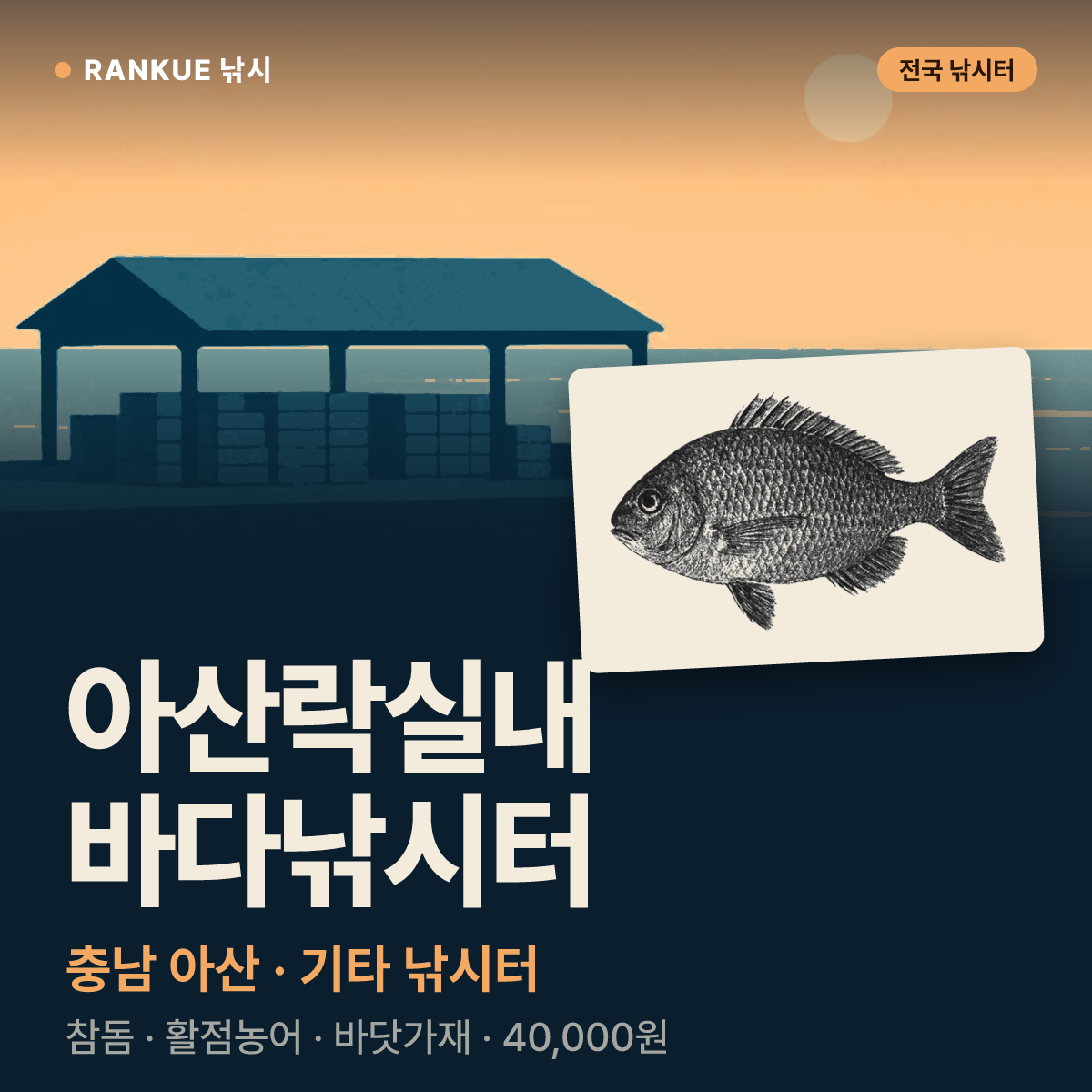 아산락실내바다낚시터 — 충남 아산 기타 낚시터
