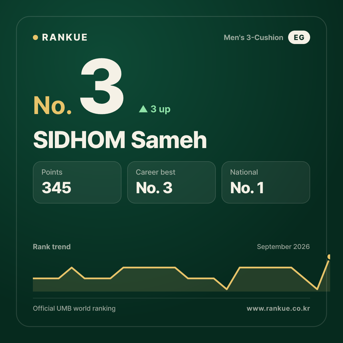 SIDHOM Sameh — No.3