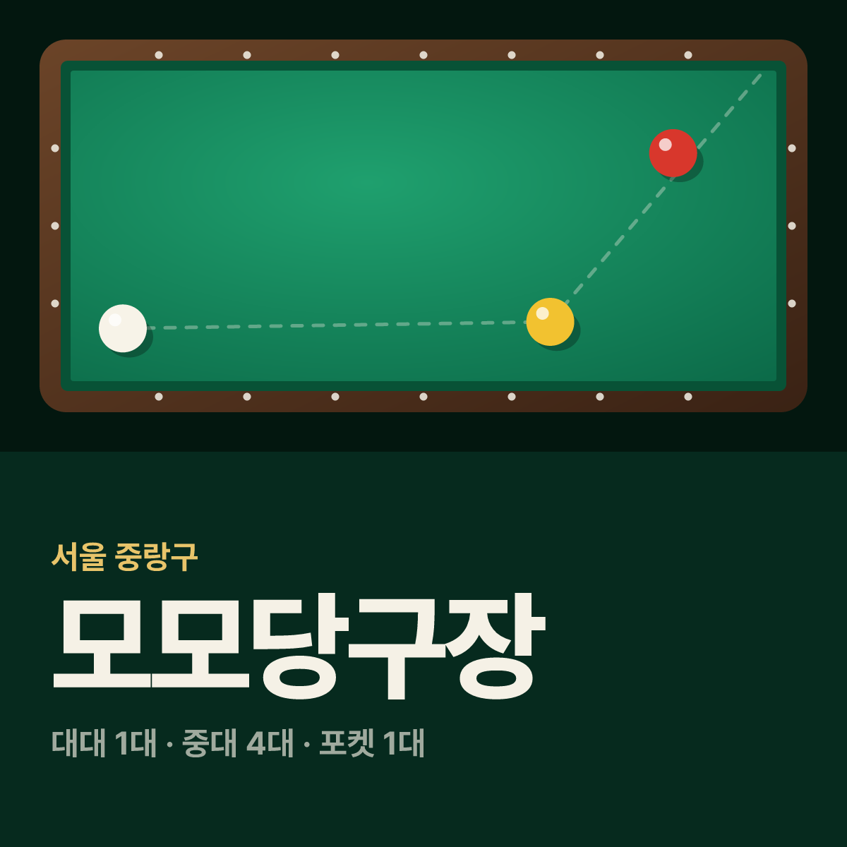 모모당구장 카드