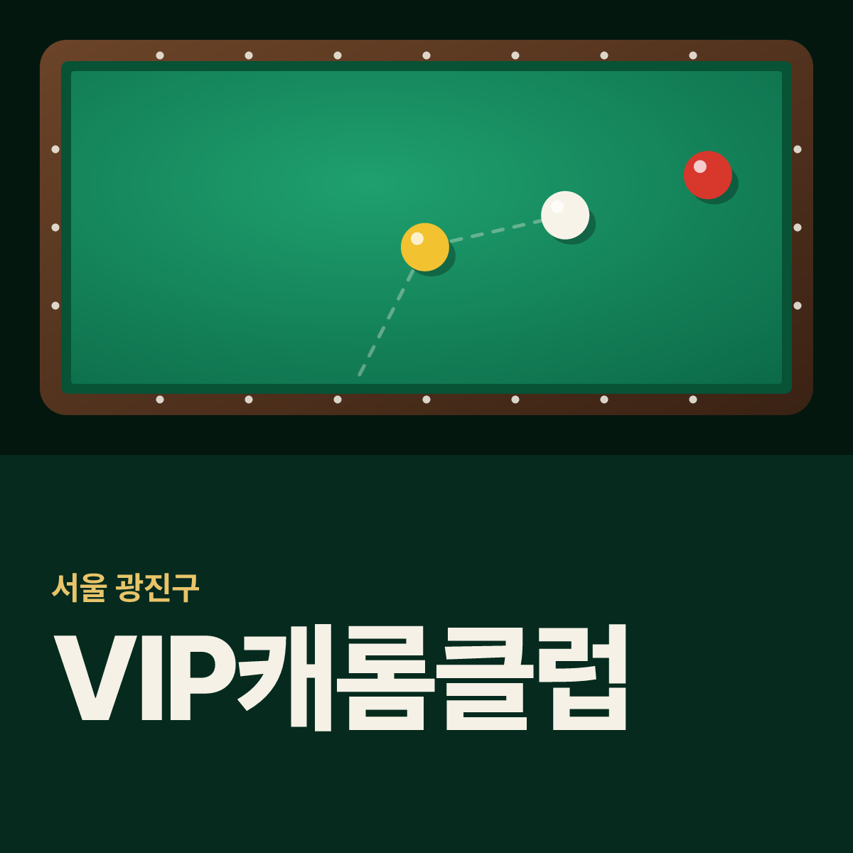 VIP캐롬클럽 당구장 카드