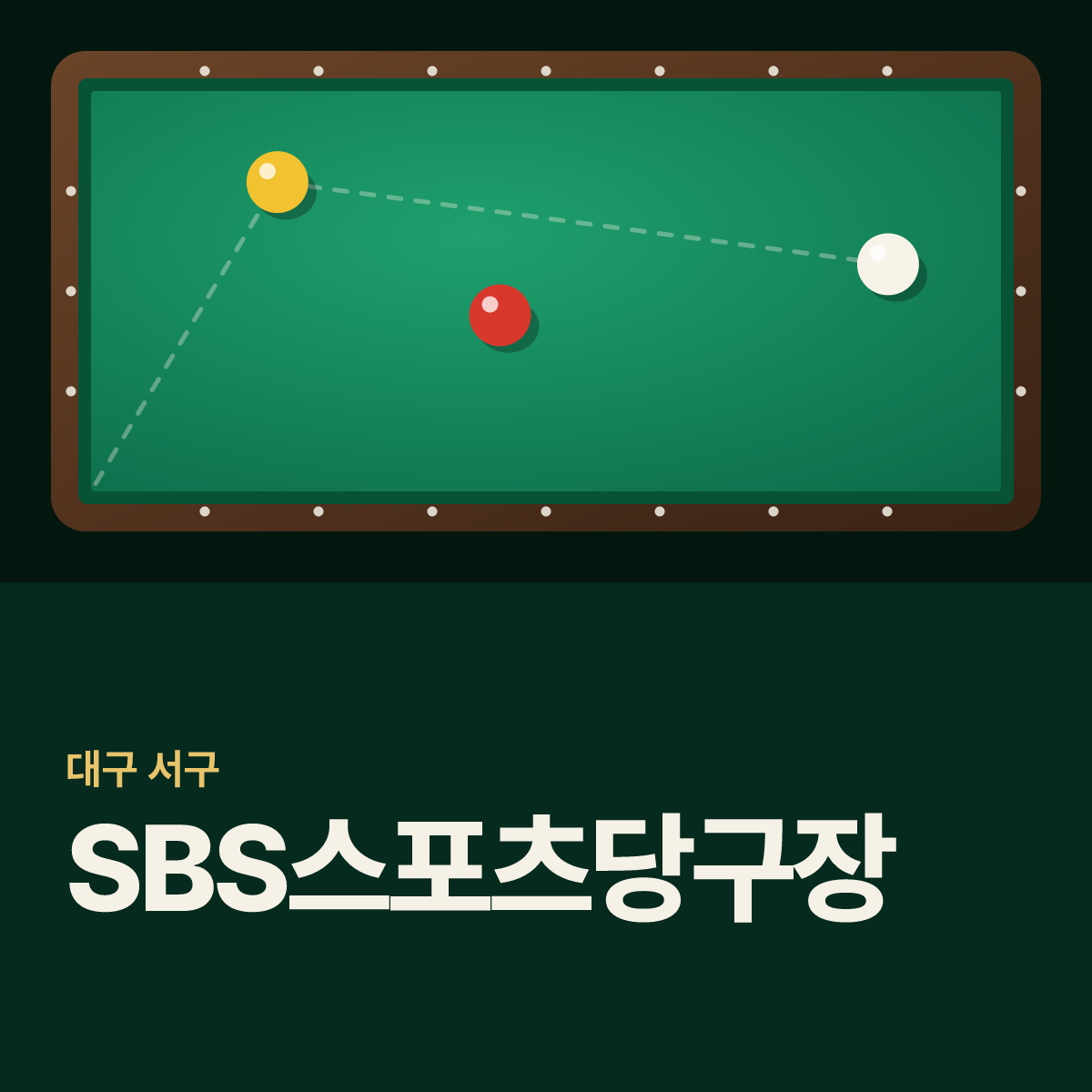 SBS스포츠당구장 카드