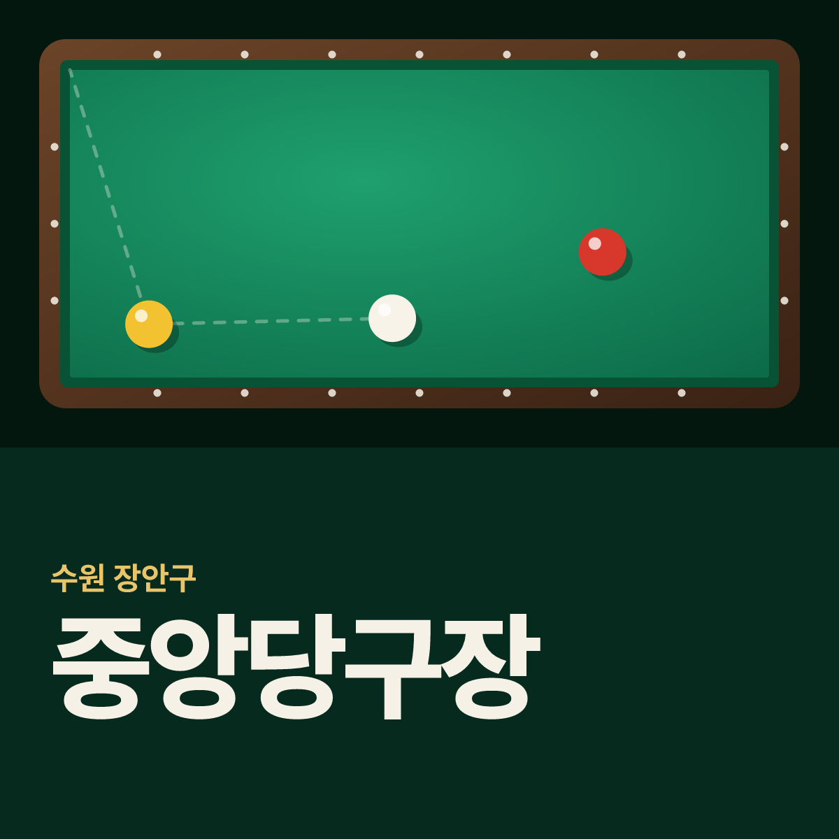 중앙당구장 카드