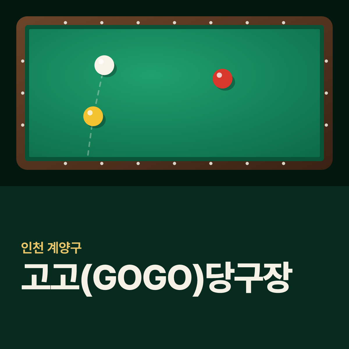 고고(GOGO)당구장 카드