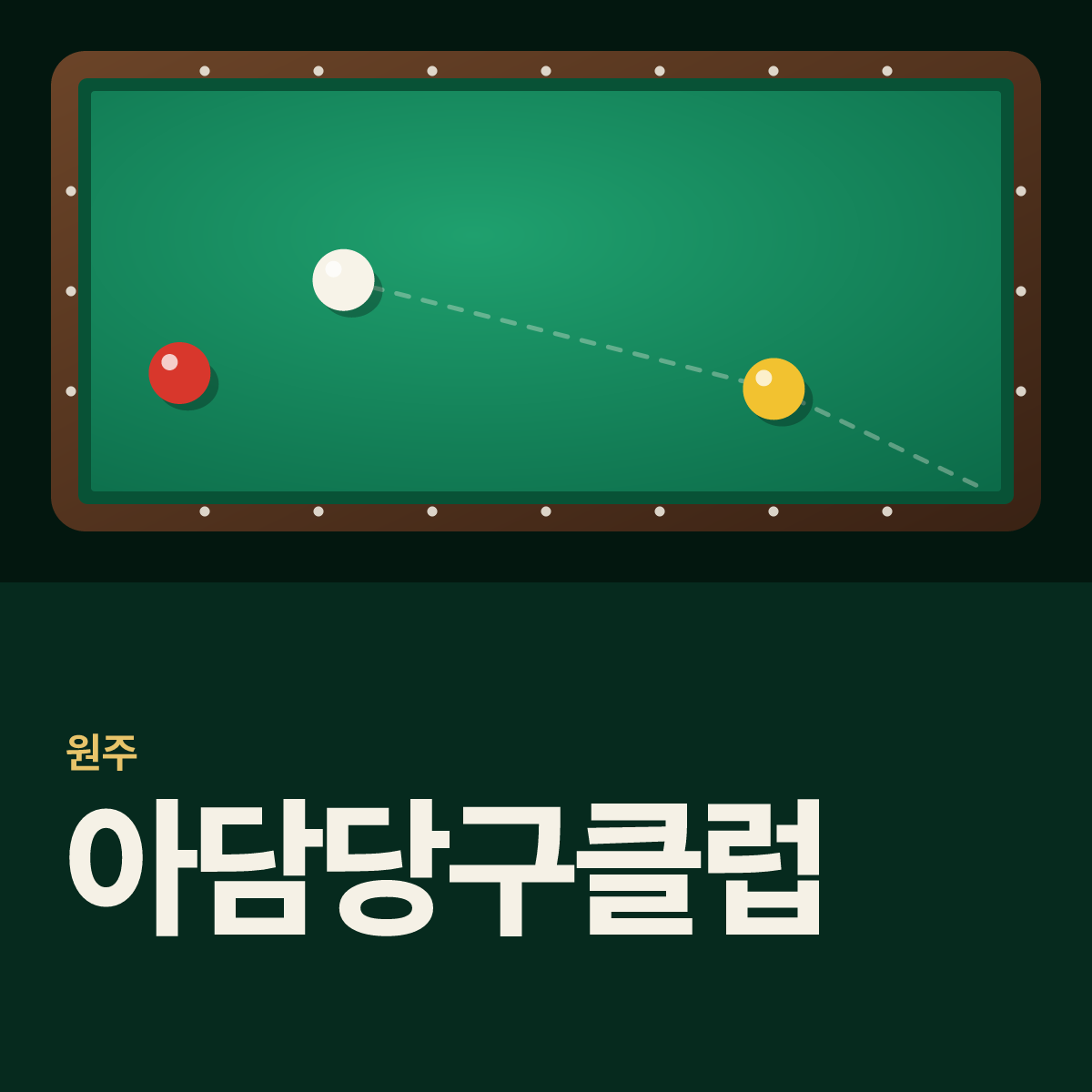 아담당구클럽 당구장 카드