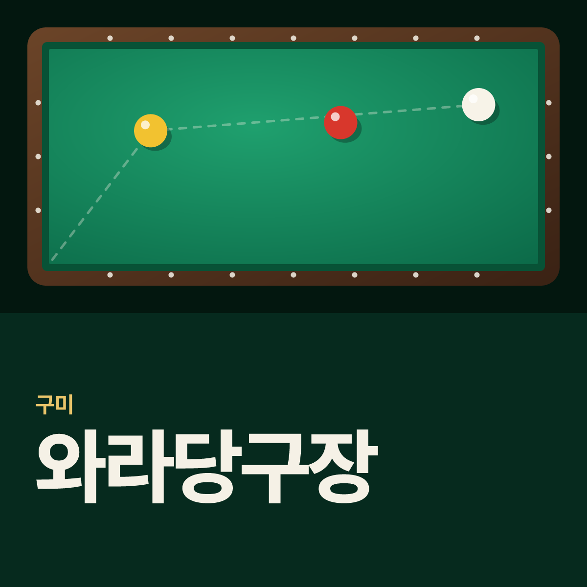 와라당구장 카드