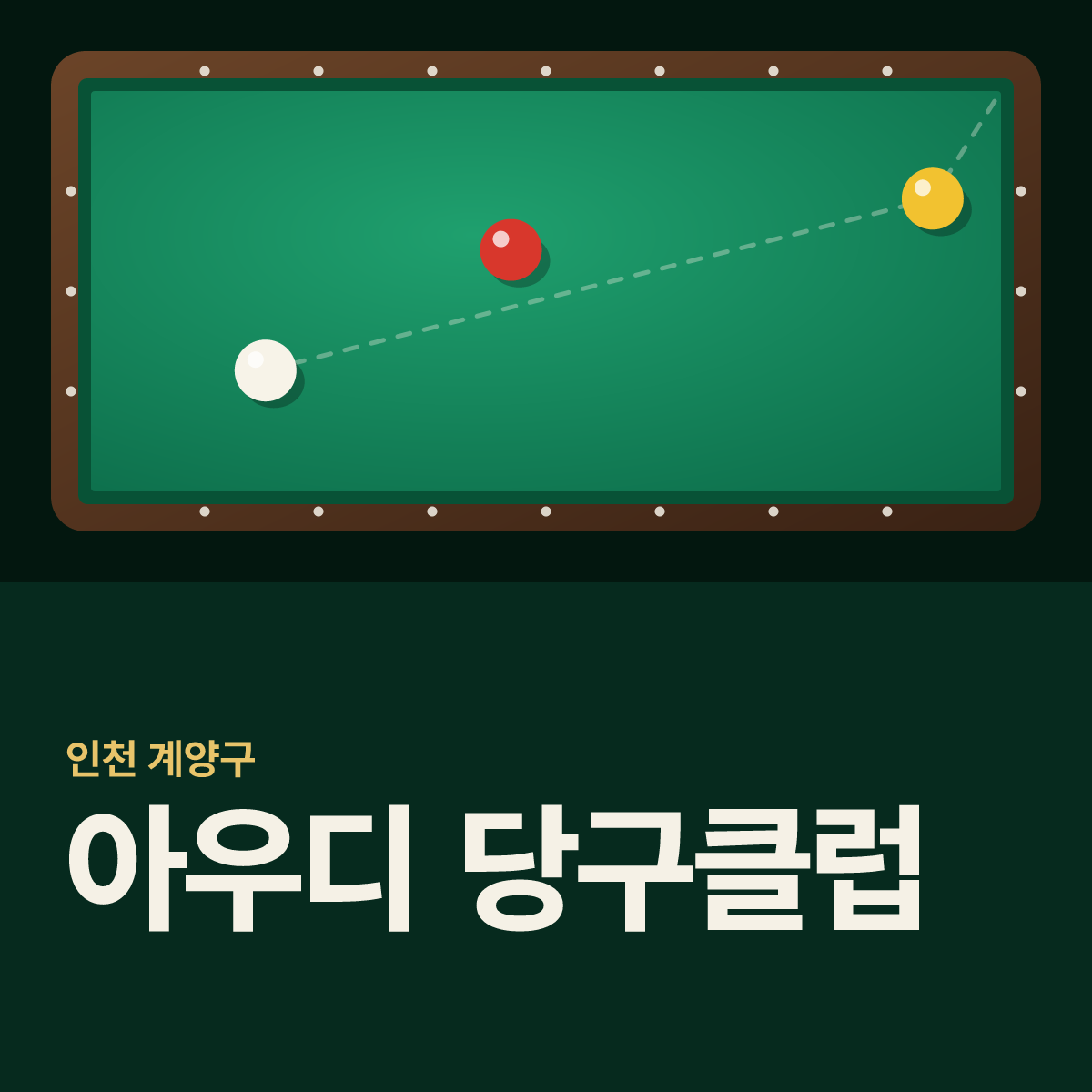 아우디 당구클럽 당구장 카드