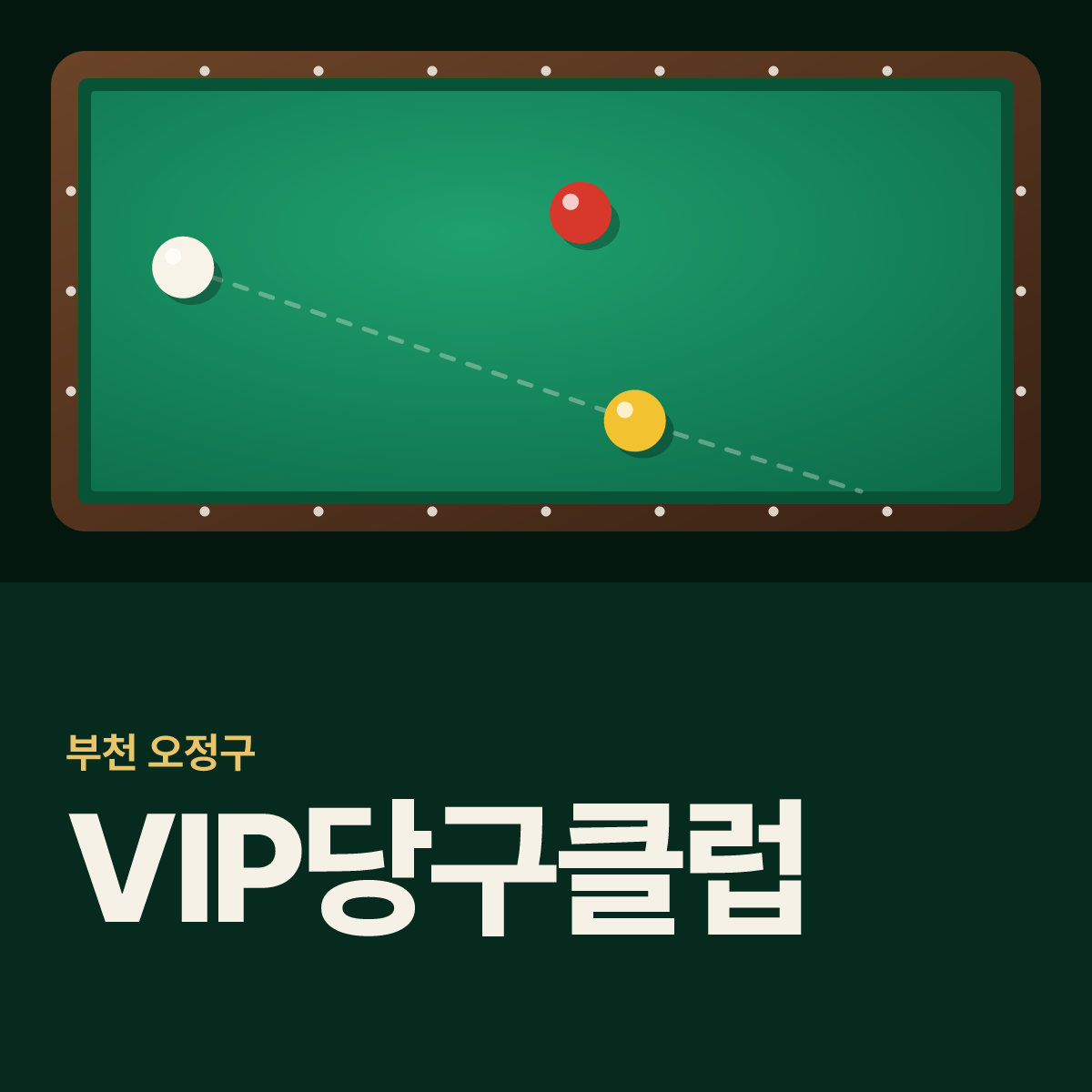 VIP당구클럽 당구장 카드