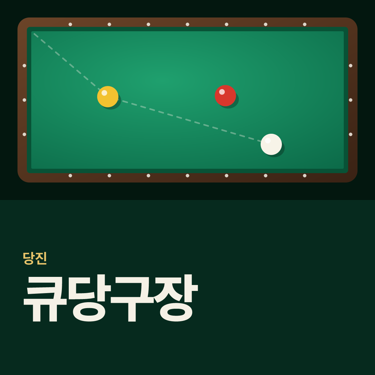 큐당구장 카드