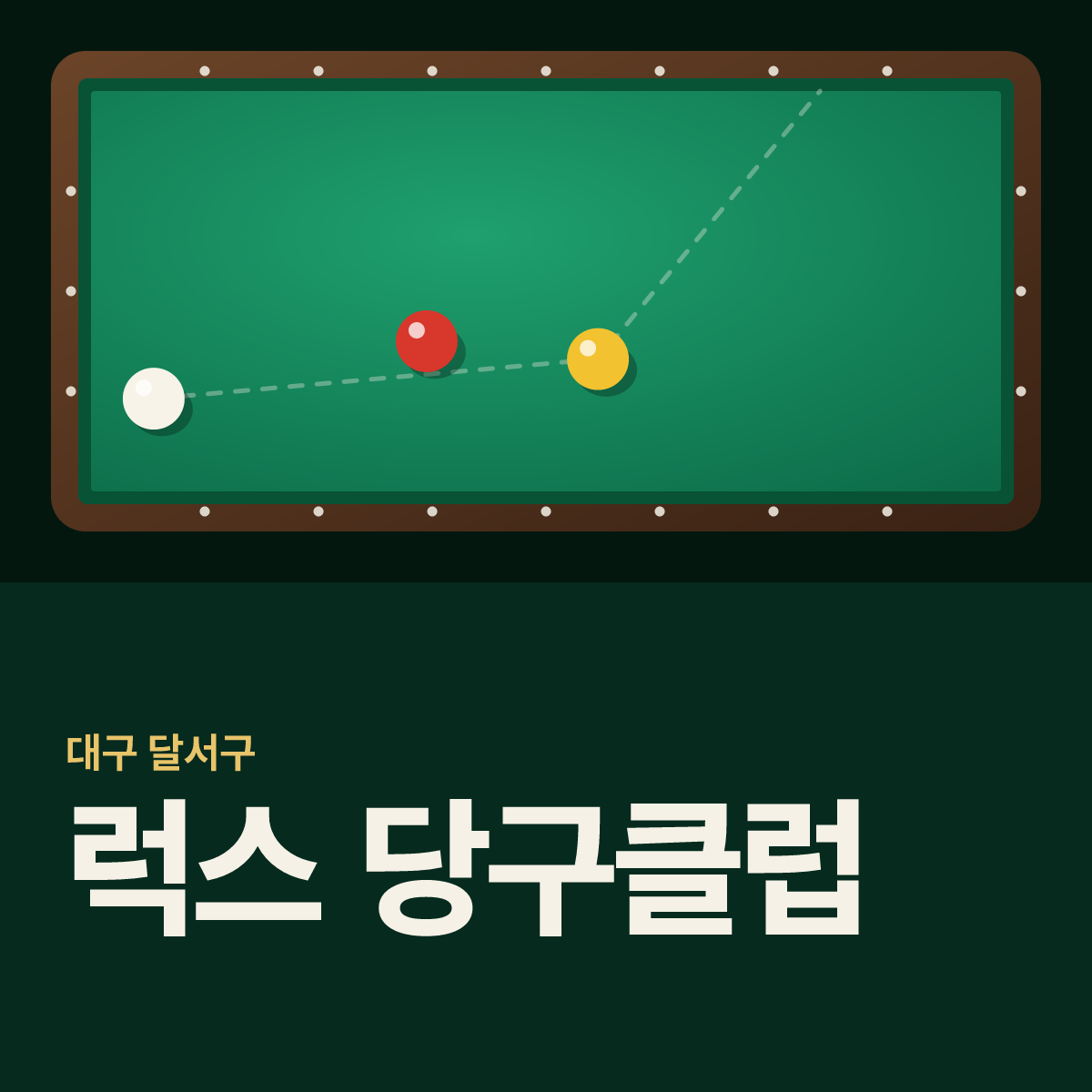 럭스 당구클럽 당구장 카드