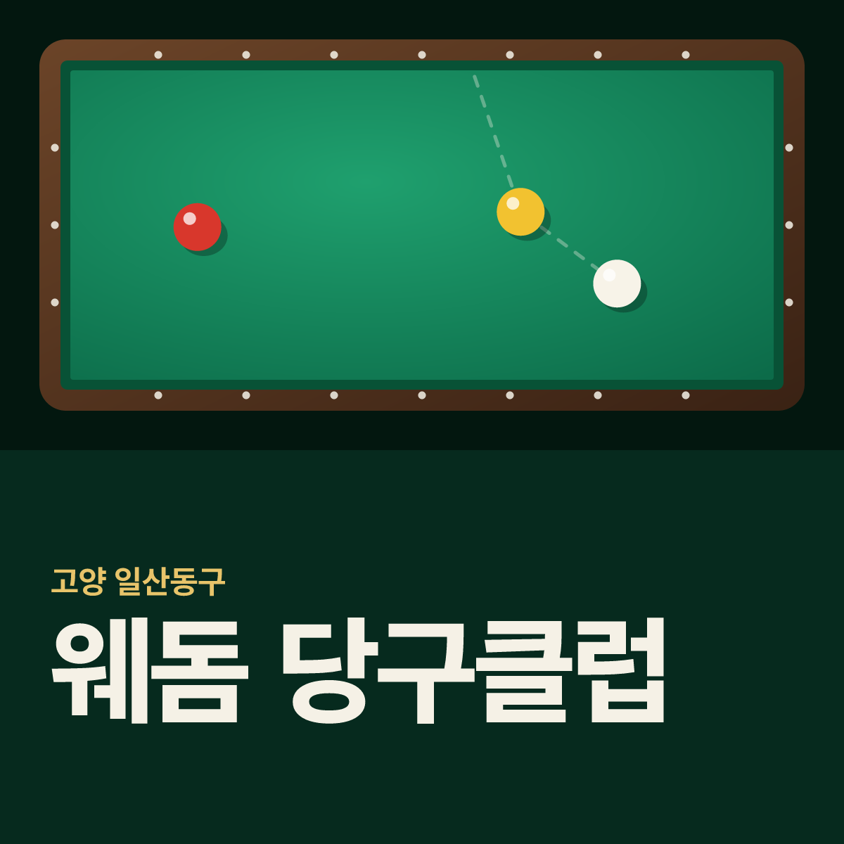 웨돔 당구클럽 당구장 카드