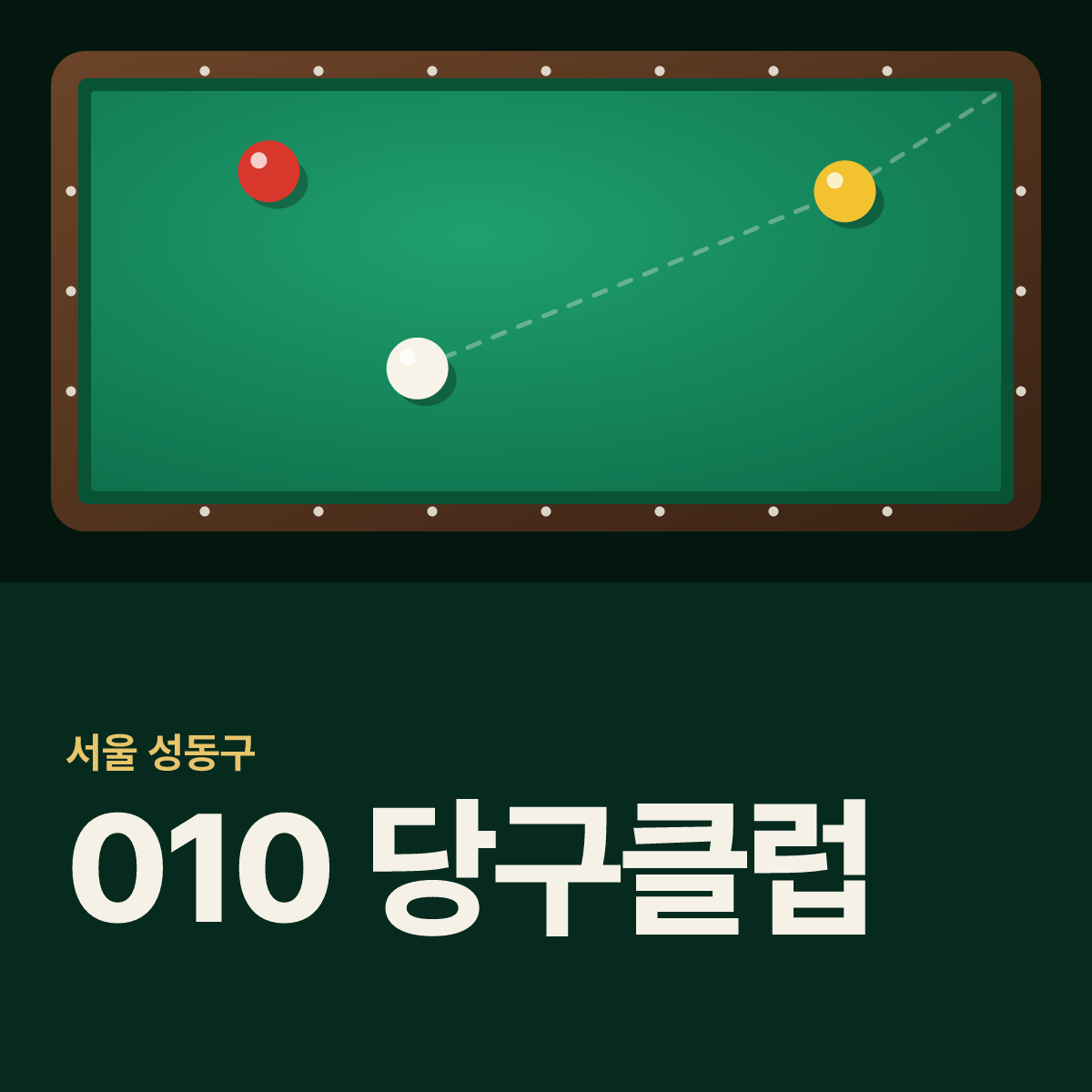 010 당구클럽 당구장 카드