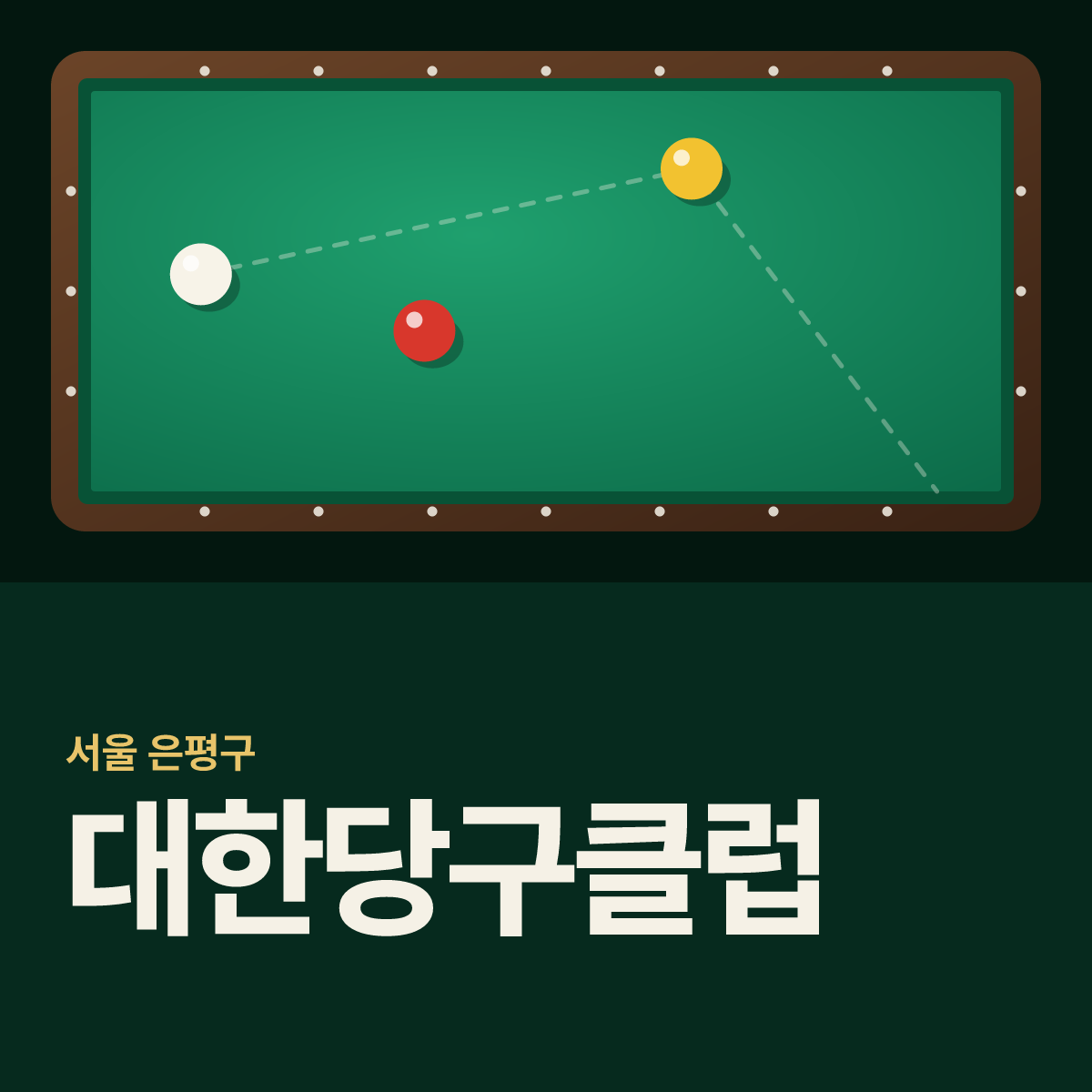 대한당구클럽 당구장 카드