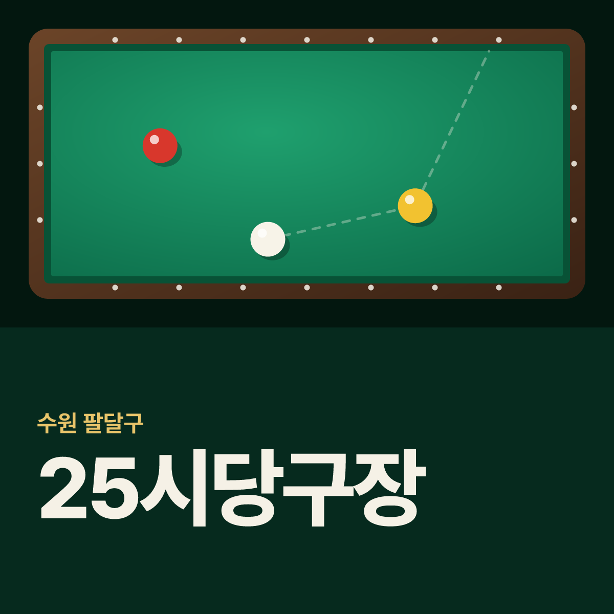25시당구장 카드