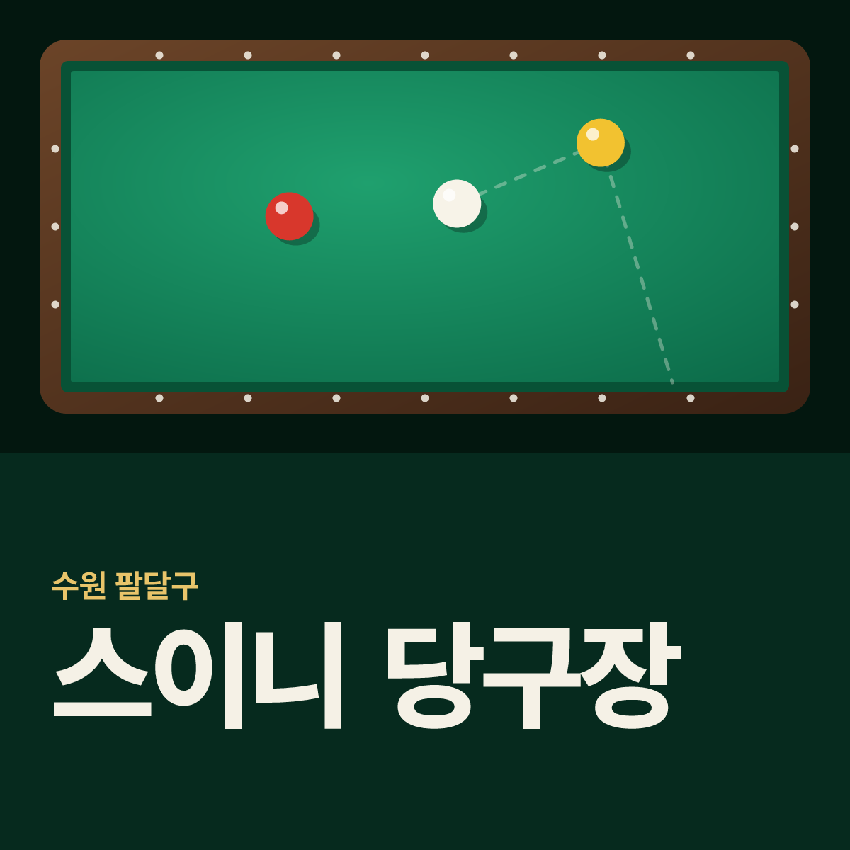 스이니 당구장 카드