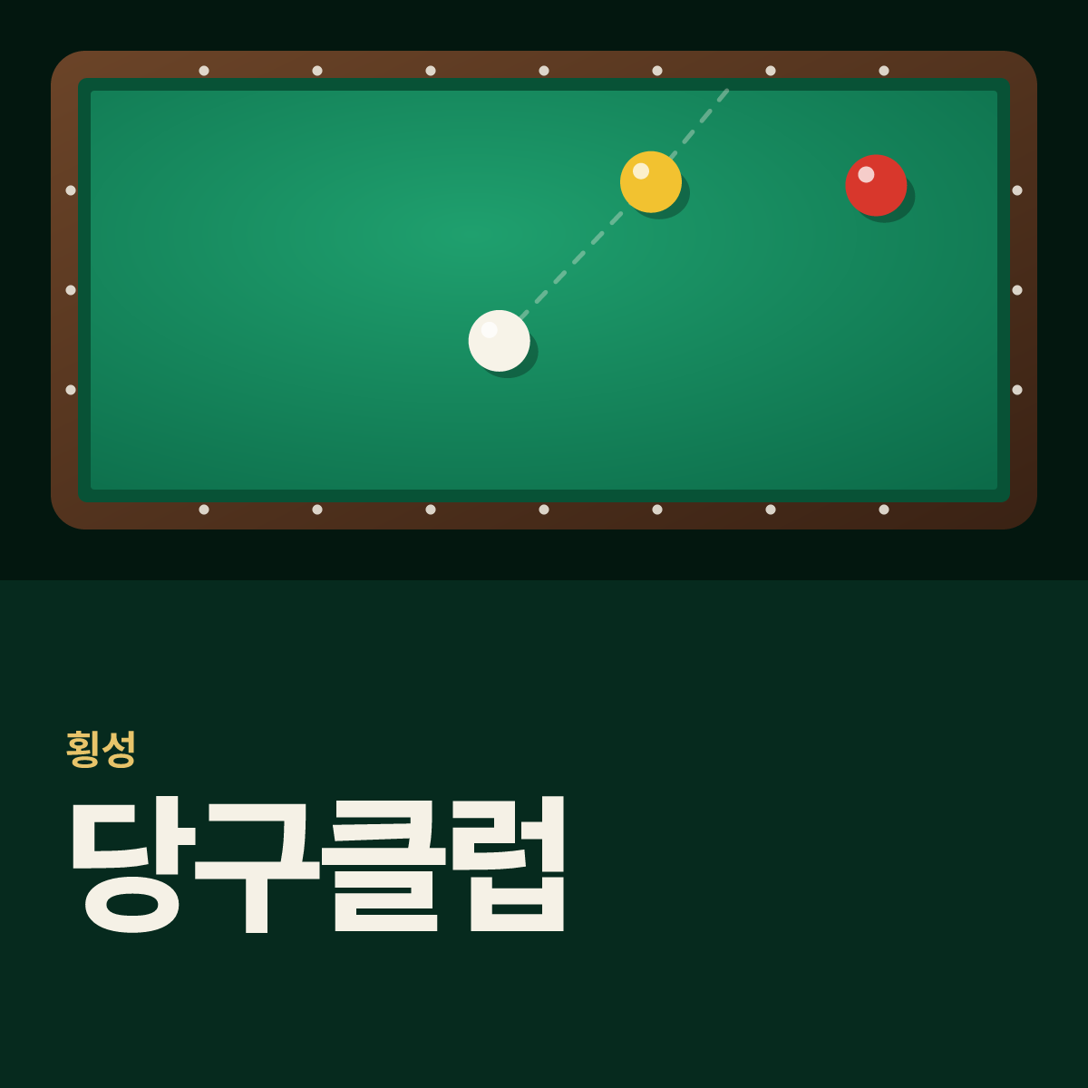 당구클럽 당구장 카드