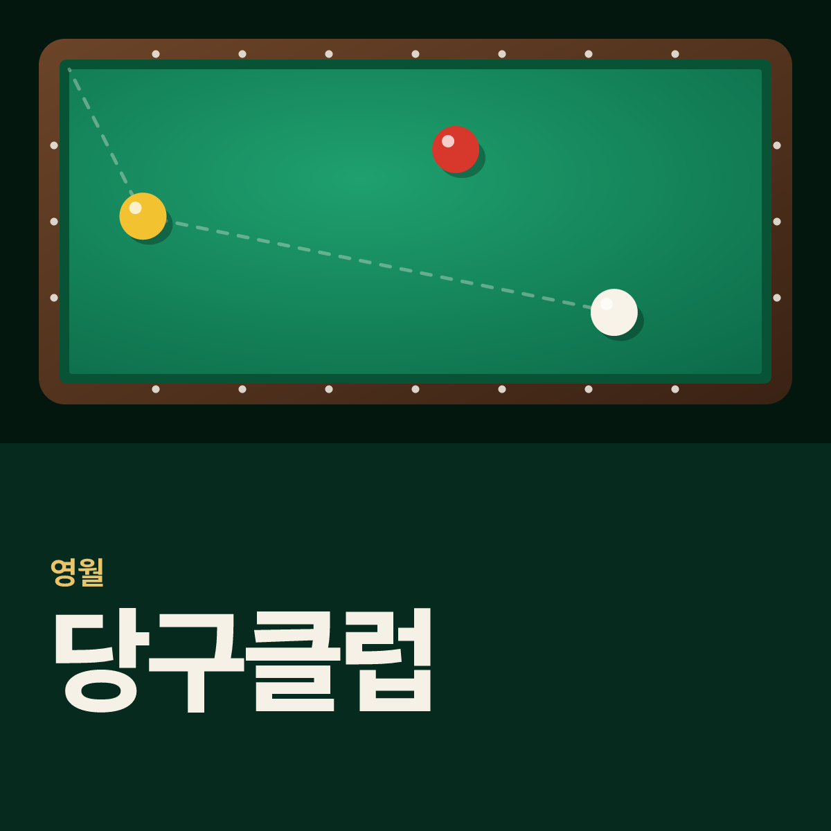 당구클럽 당구장 카드
