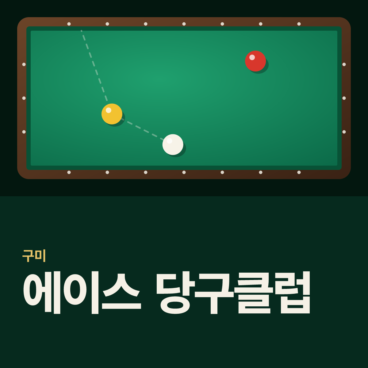 에이스 당구클럽 당구장 카드