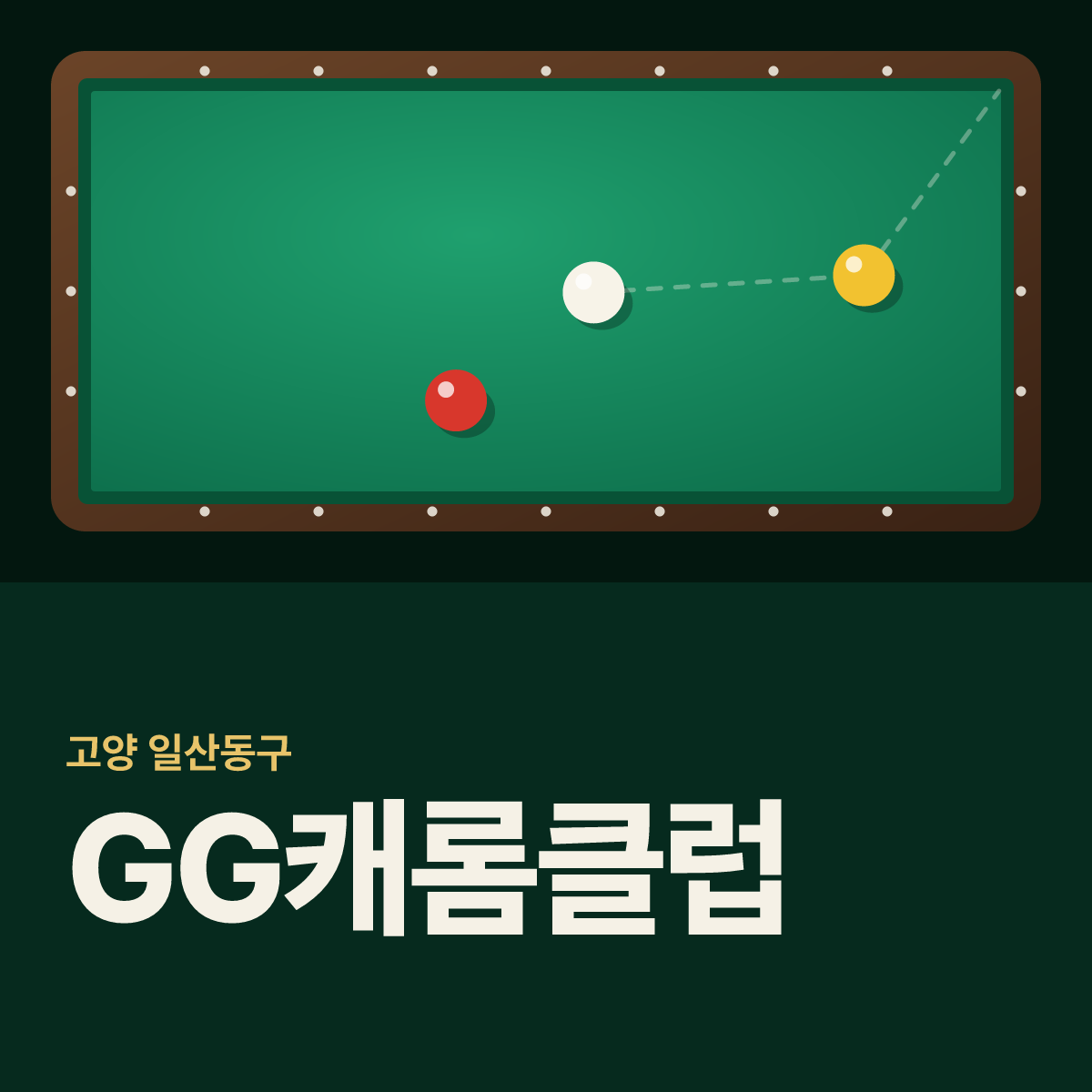 GG캐롬클럽 당구장 카드
