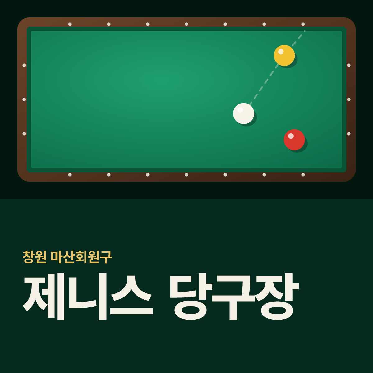 제니스 당구장 카드