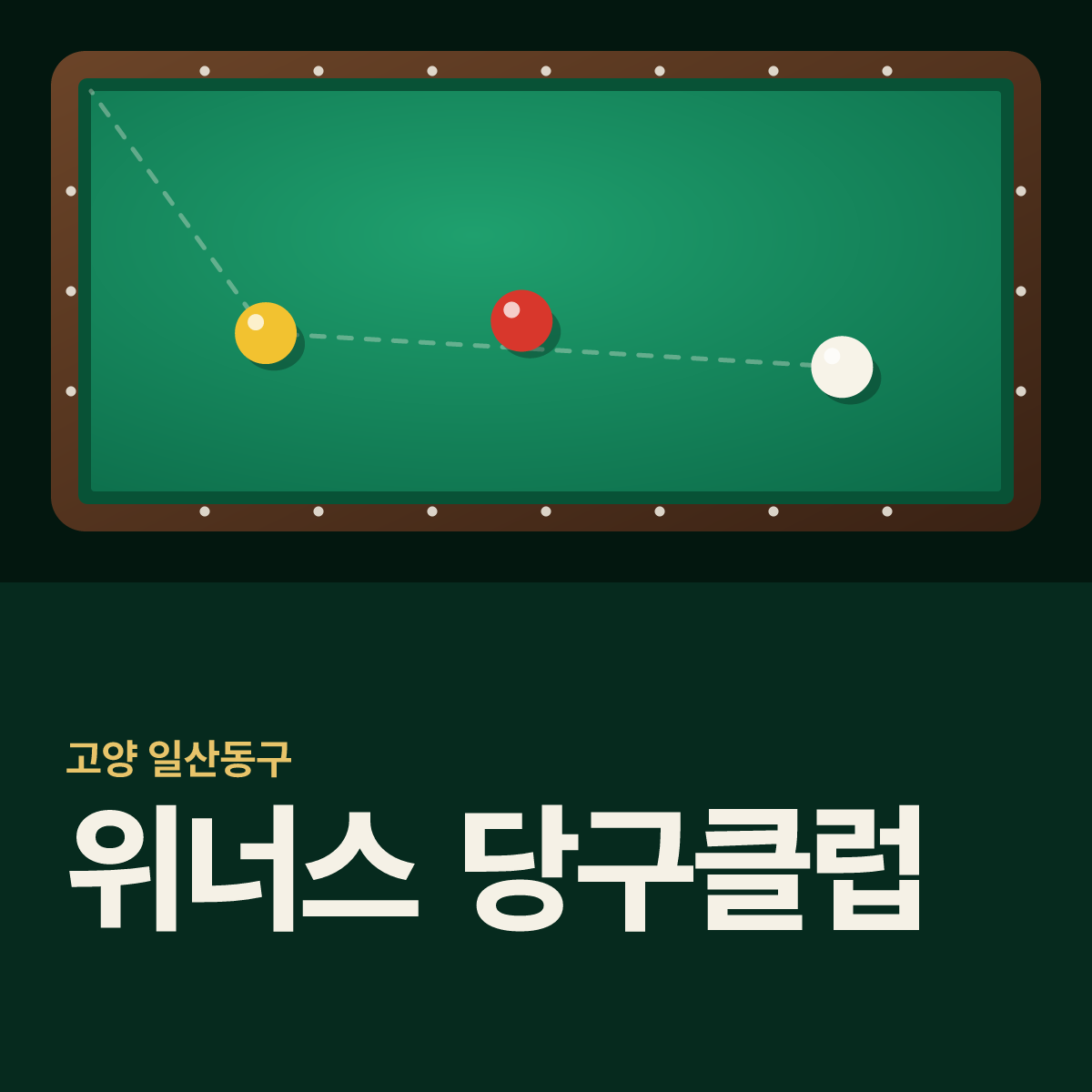 위너스 당구클럽 당구장 카드