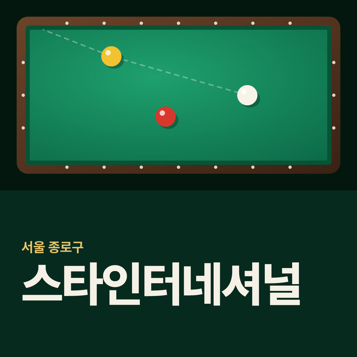 스타인터네셔널 당구장 카드