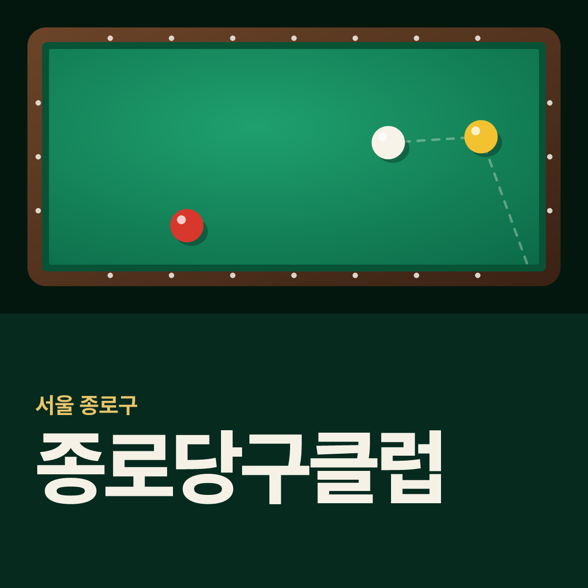종로당구클럽 당구장 카드