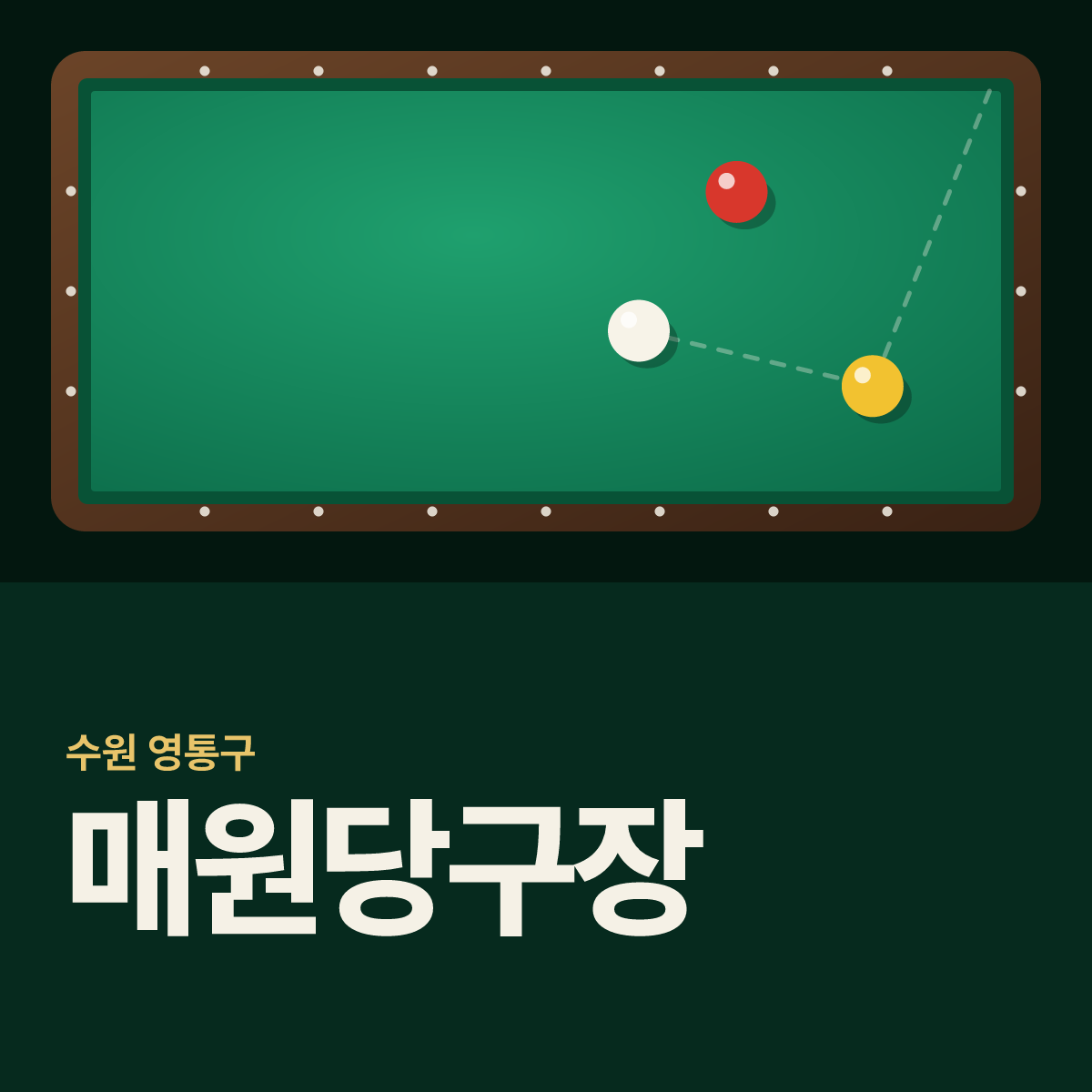 매원당구장 카드