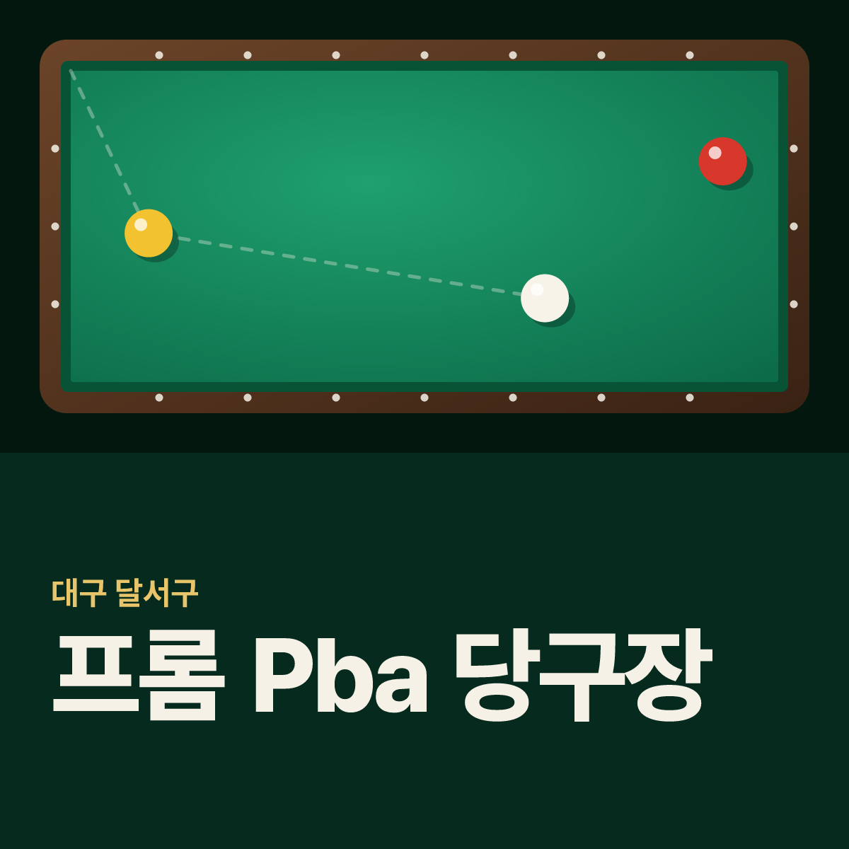 프롬 Pba 당구장 카드