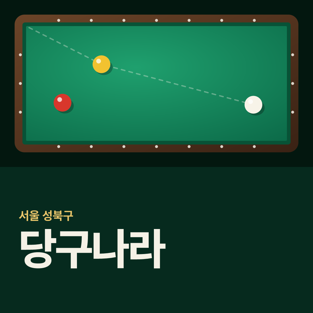 당구나라 당구장 카드