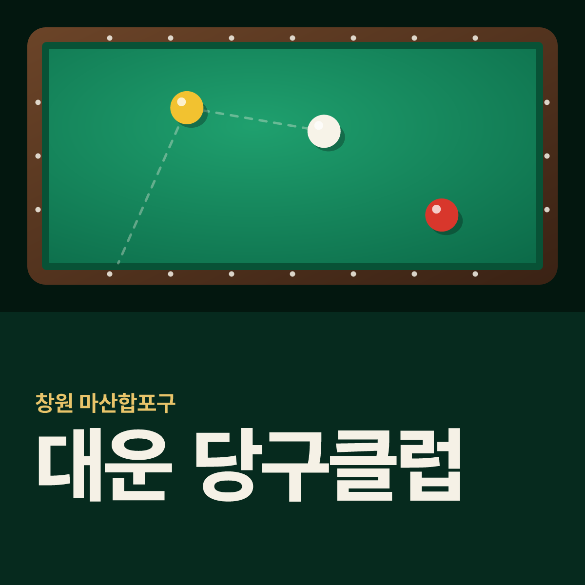 대운 당구클럽 당구장 카드
