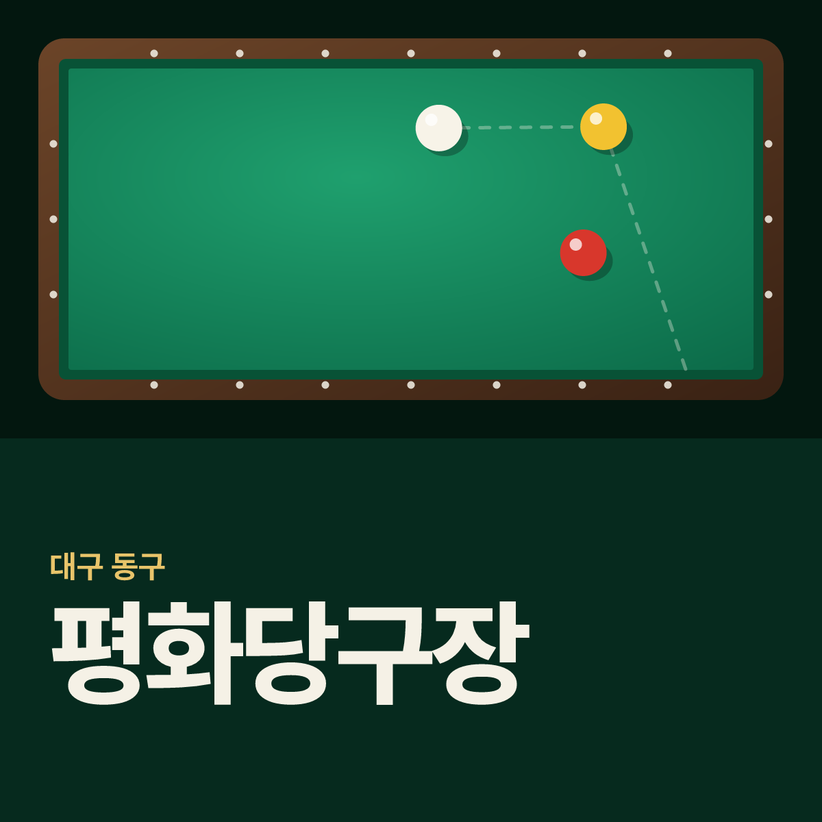 평화당구장 카드