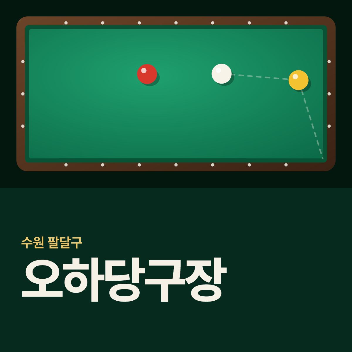 오하당구장 카드