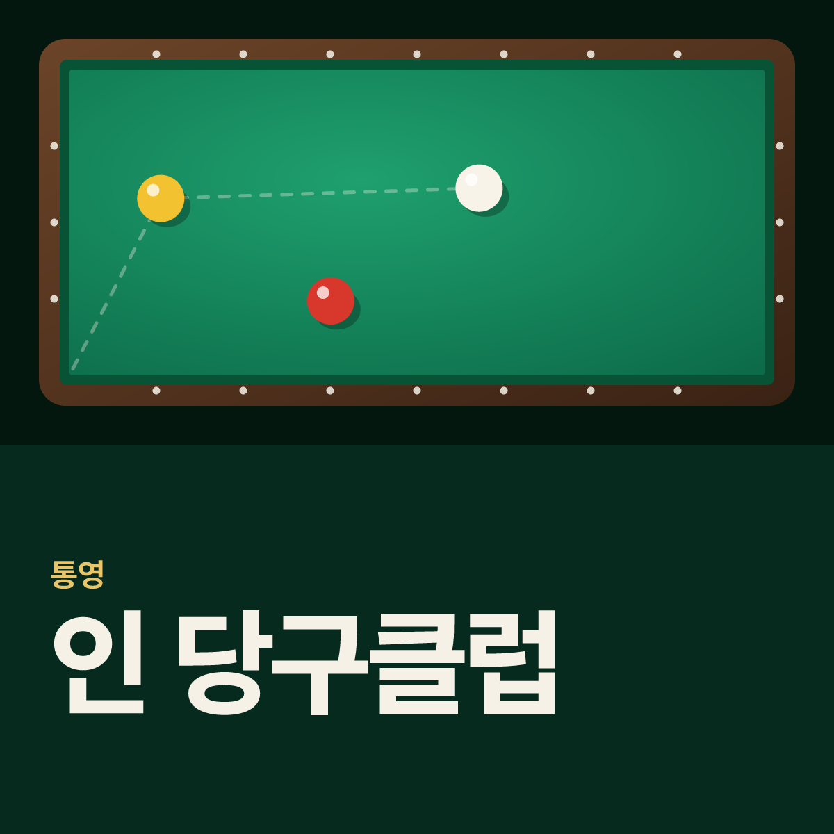 인 당구클럽 당구장 카드