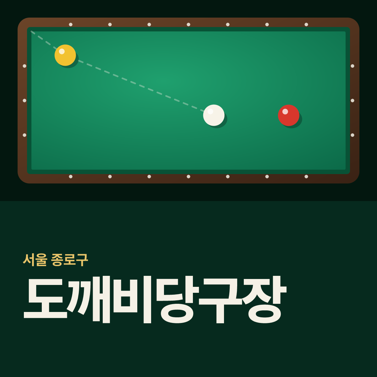 도깨비당구장 카드