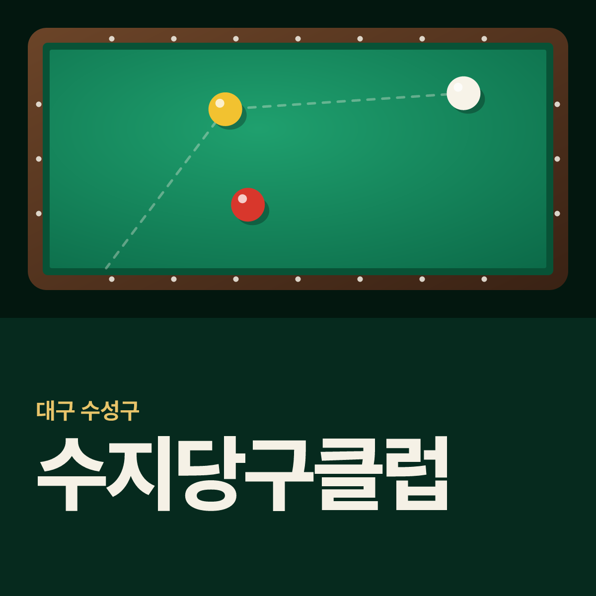 수지당구클럽 당구장 카드