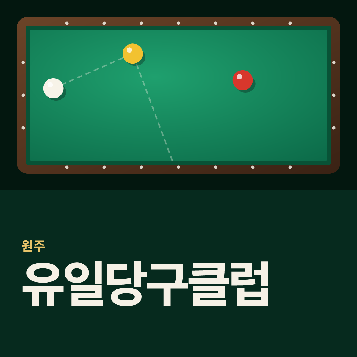 유일당구클럽 당구장 카드