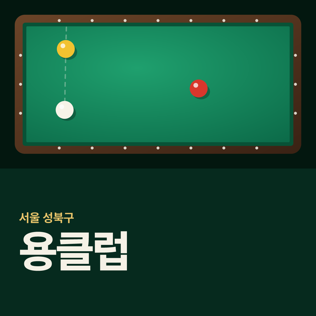 용클럽 당구장 카드