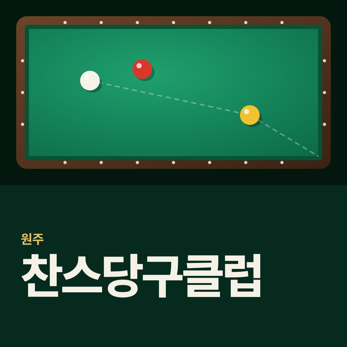 찬스당구클럽 당구장 카드