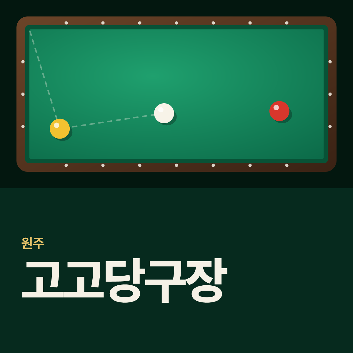 고고당구장 카드