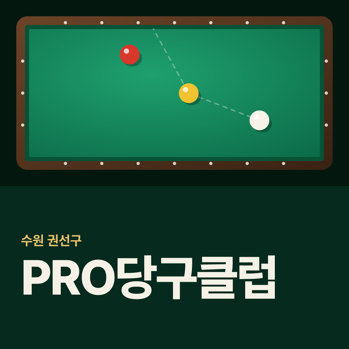 PRO당구클럽 당구장 카드