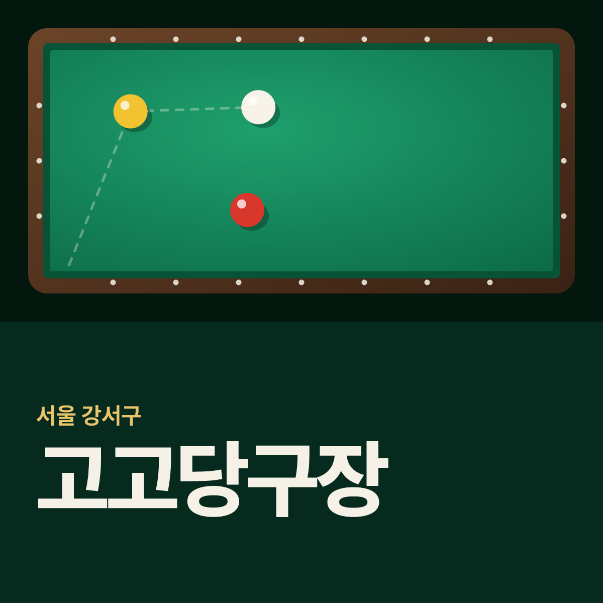 고고당구장 카드