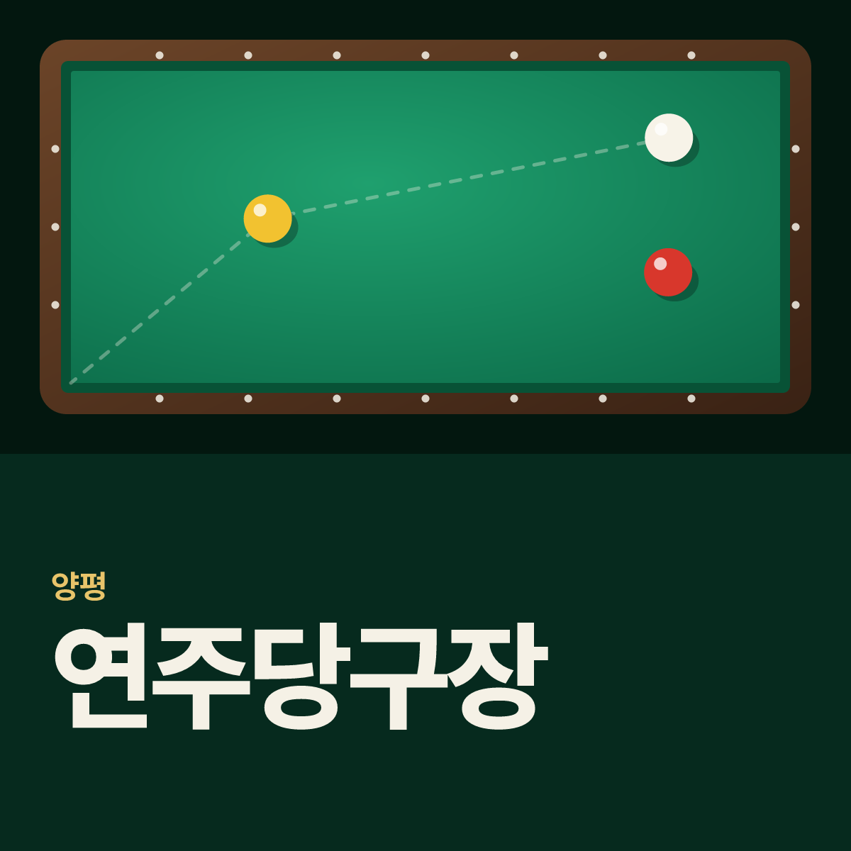 연주당구장 카드