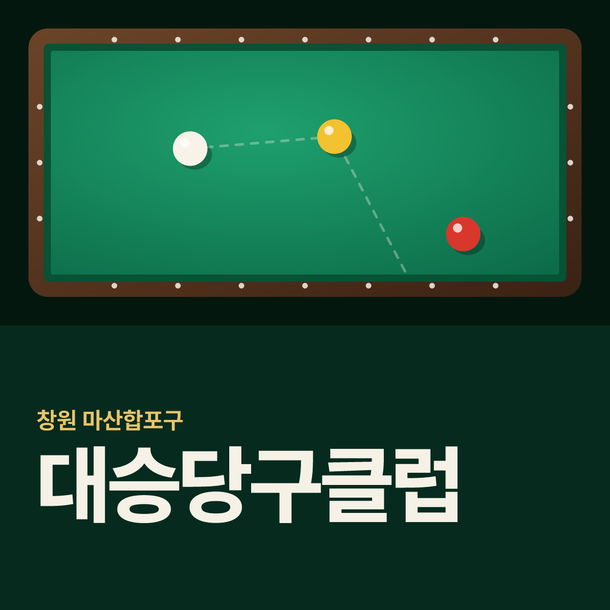 대승당구클럽 당구장 카드
