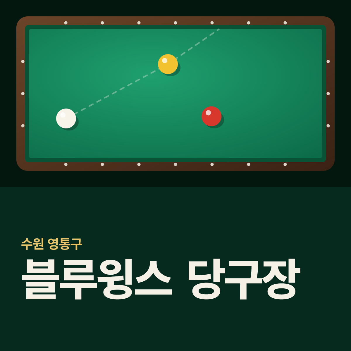 블루윙스 당구장 카드