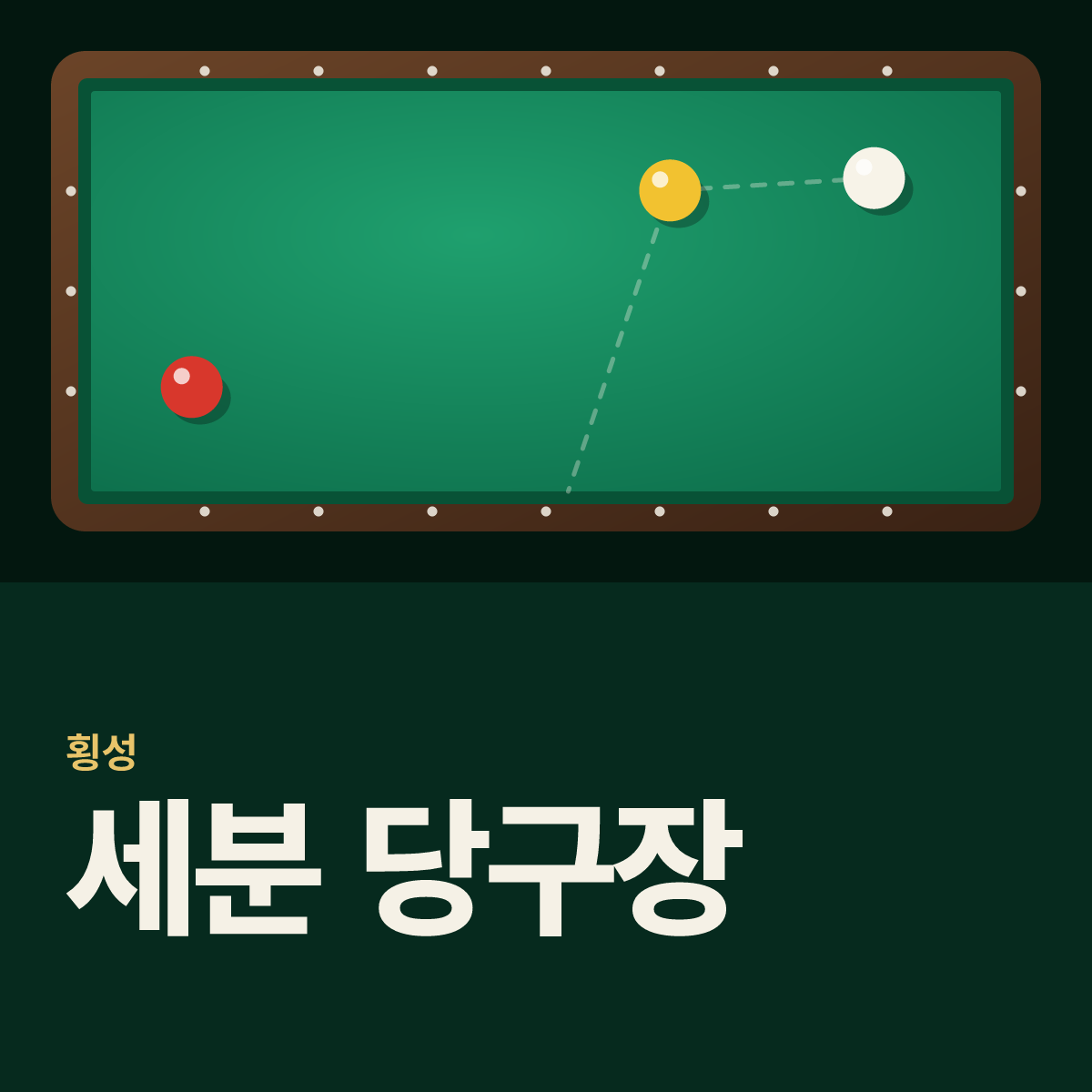 세분 당구장 카드