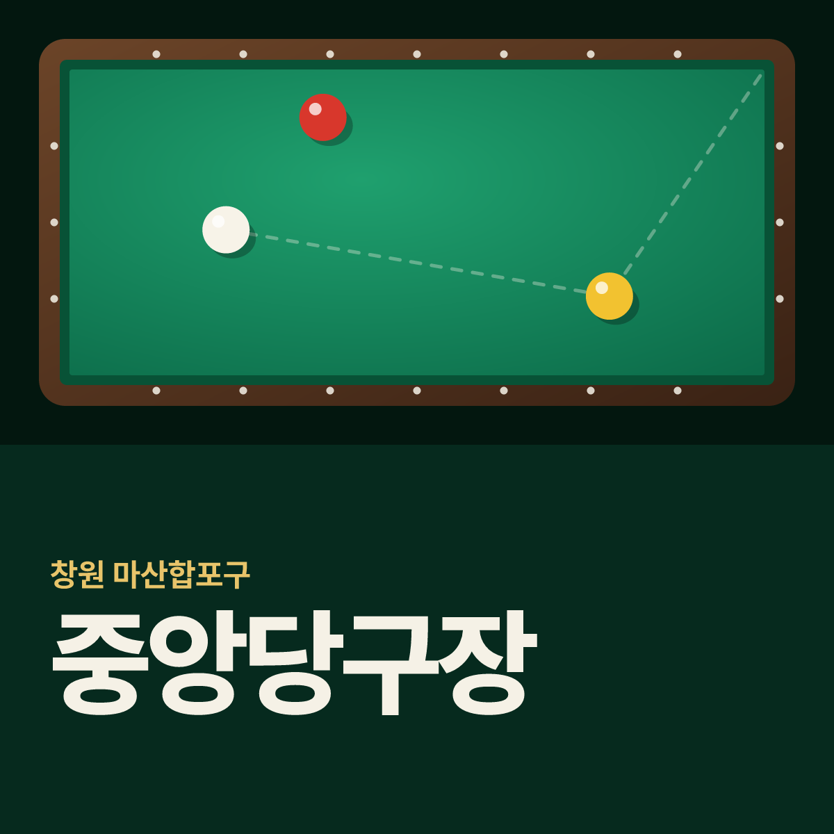 중앙당구장 카드