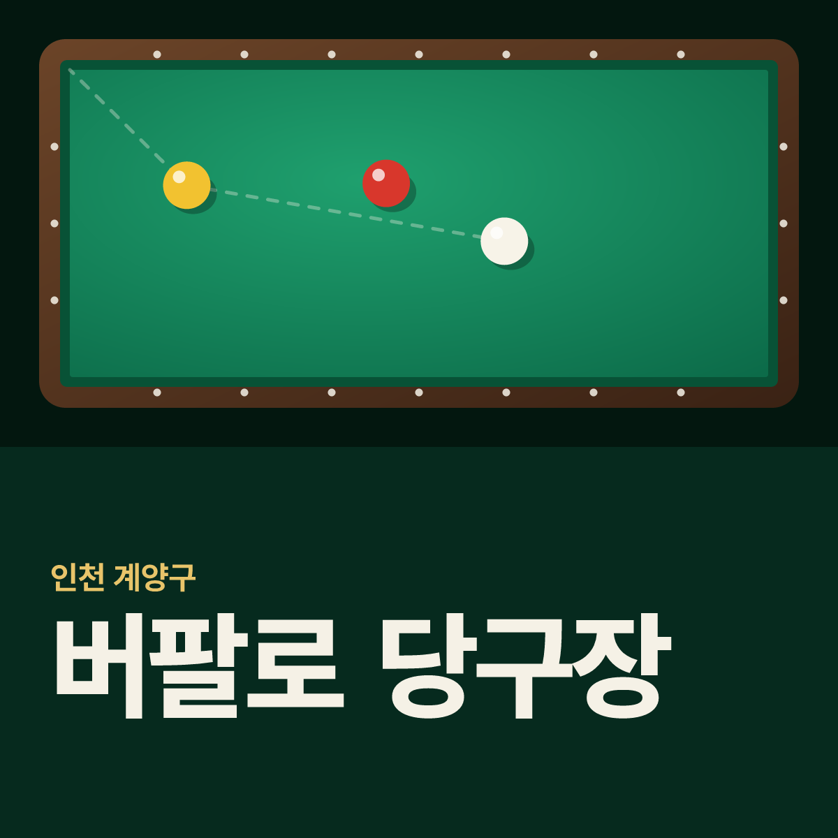 버팔로 당구장 카드
