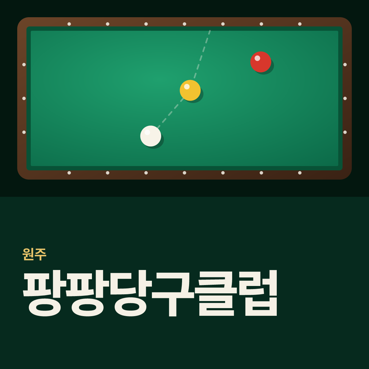 팡팡당구클럽 당구장 카드