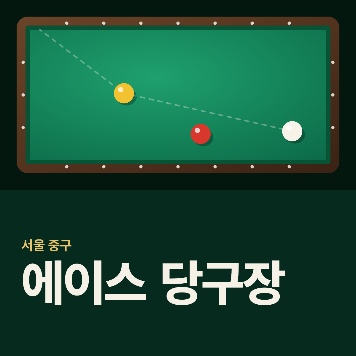 에이스 당구장 카드