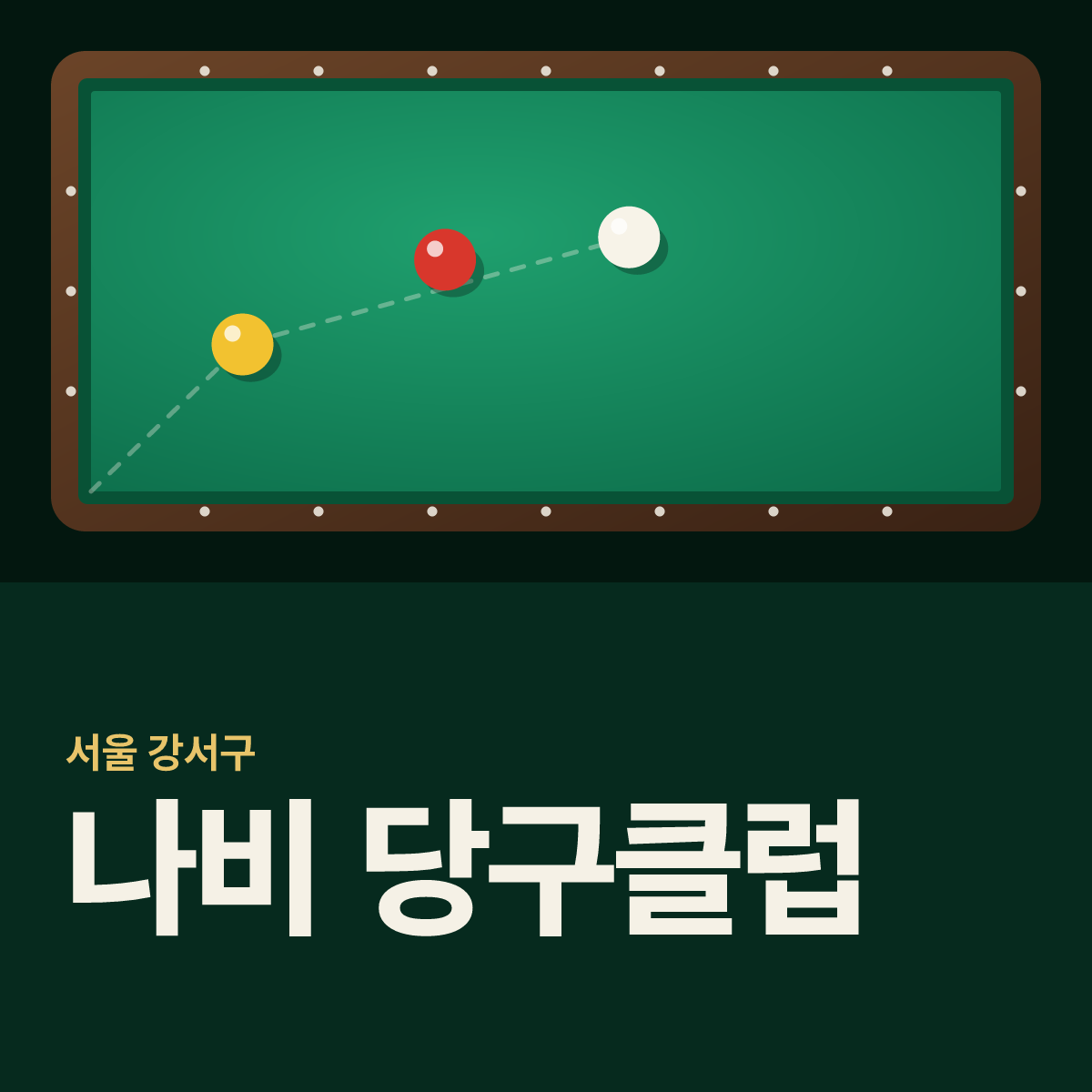 나비 당구클럽 당구장 카드